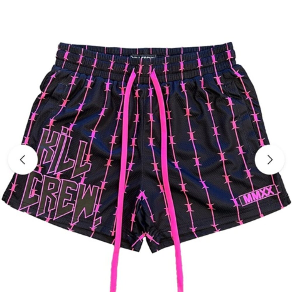 Kill Crew Barbwire Muay Thai Shorts